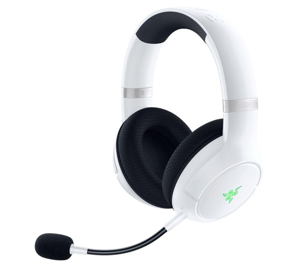 Razer Kaira Pro - Wireless Headset for Xbox Series X and Mobile Xbox Gaming (TriForce Titanium 50 mm Drivers, HyperClear Supercardioid Mic, Dedicated Mobile Mic) Mercury White