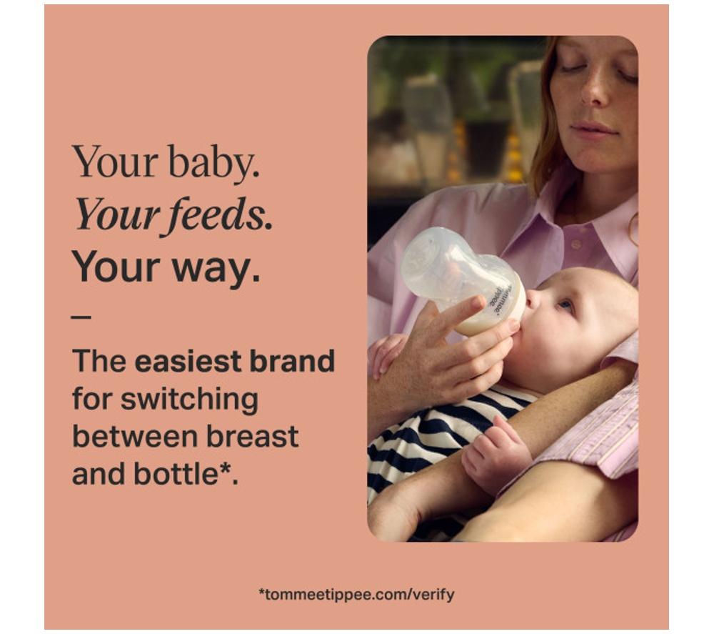 TOMMEE TIPPEE Bottle Starter Kit - Clear image number 3 of 7
