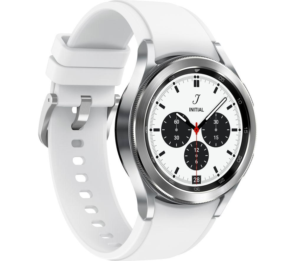 Buy SAMSUNG Galaxy Watch4 Classic 4G - Stainless Steel, Silver, 42 mm |  Currys