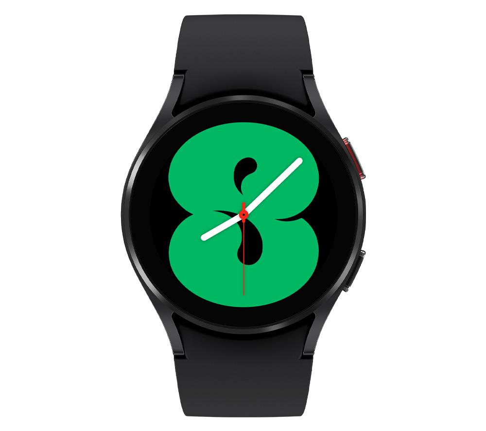 SAMSUNG Galaxy Watch4 BT with Bixby & Google Assistant - Black, 40 mm, Black