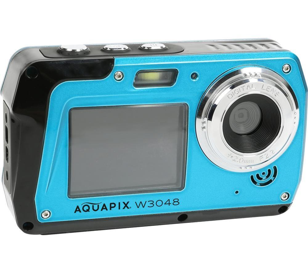 EASYPIX Aquapix W3048 Edge Compact Camera - Ice Blue image number 3 of 6