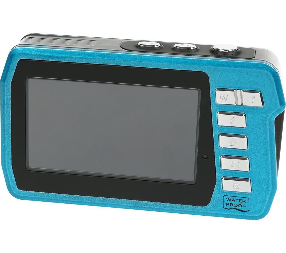 EASYPIX Aquapix W3048 Edge Compact Camera - Ice Blue image number 4 of 6