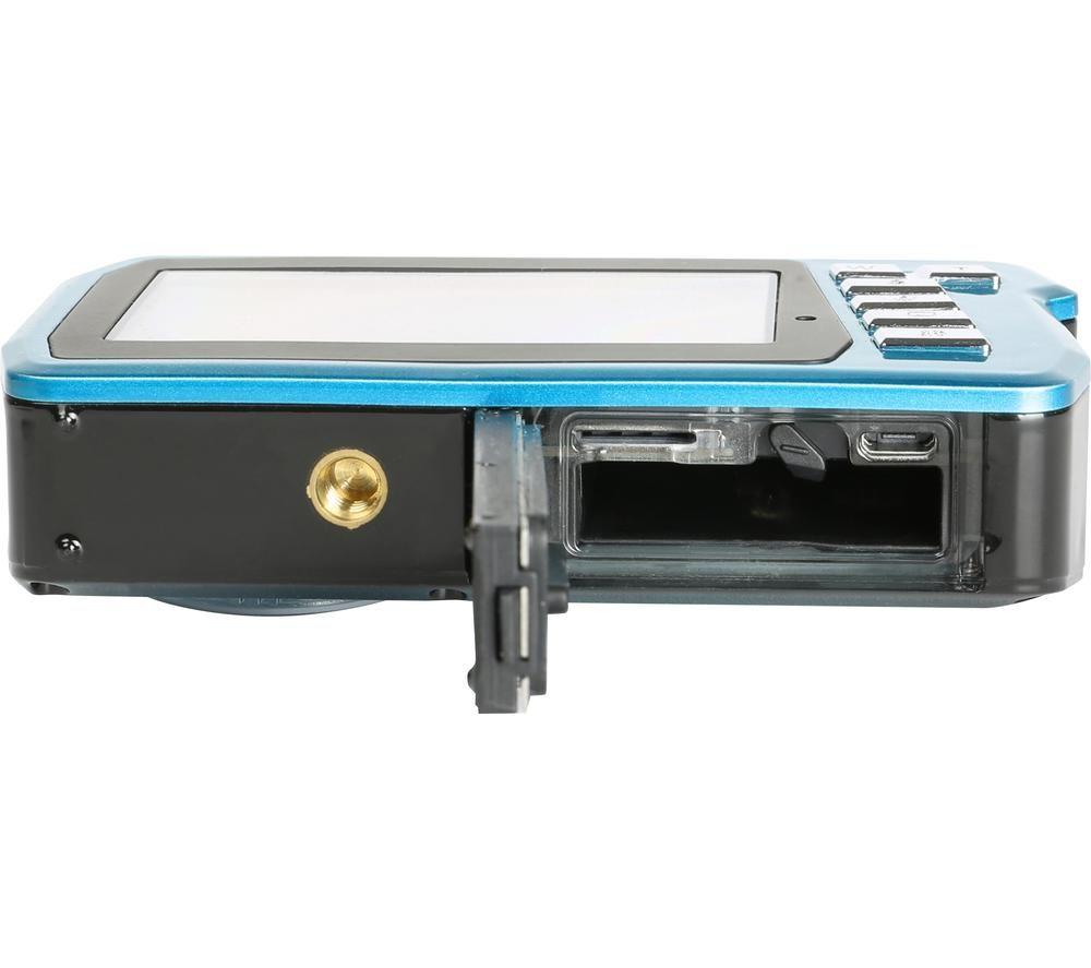 EASYPIX Aquapix W3048 Edge Compact Camera - Ice Blue image number 5 of 6