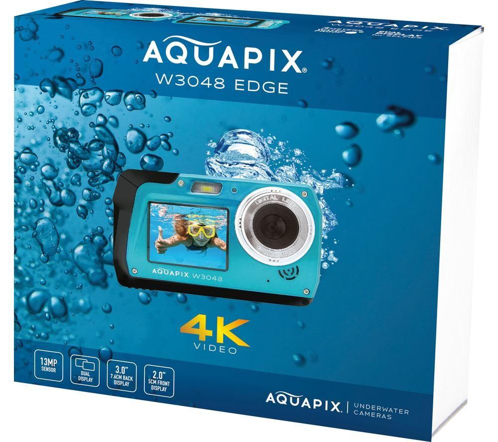 EASYPIX Aquapix W3048 Edge Compact Camera - Ice Blue image number 6 of 6