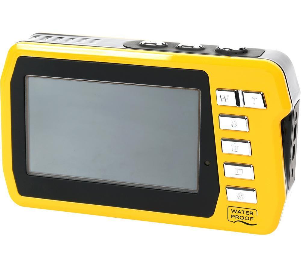 EASYPIX Aquapix W3048 Edge Compact Camera - Yellow image number 2 of 7