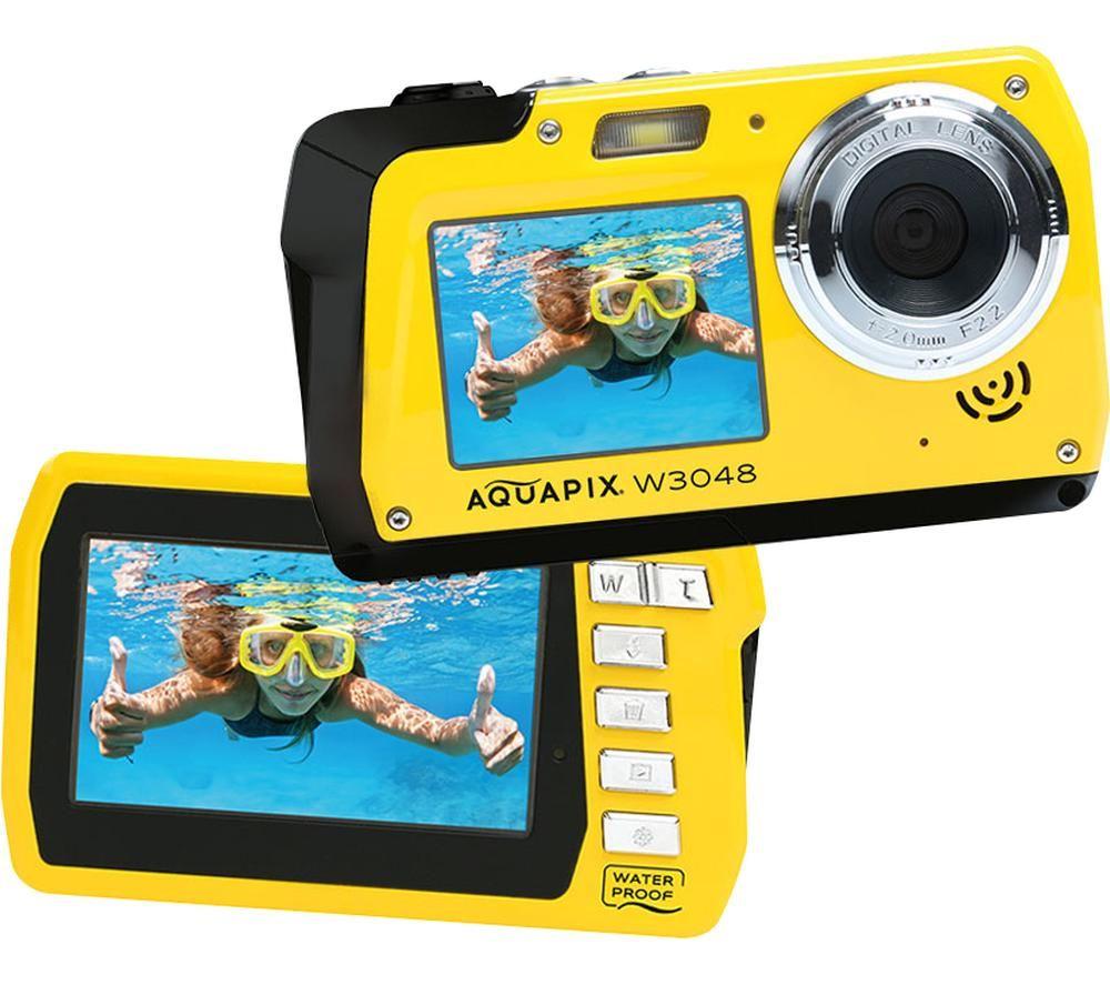 EASYPIX Aquapix W3048 Edge Compact Camera - Yellow image number 6 of 7