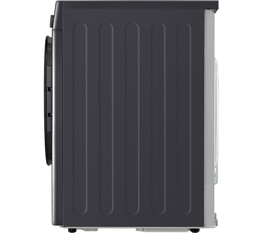 LG Series 4 ThinQ FDV709GN WiFi-enabled 9 kg Heat Pump Tumble Dryer - Slate Grey image number 13 of 16