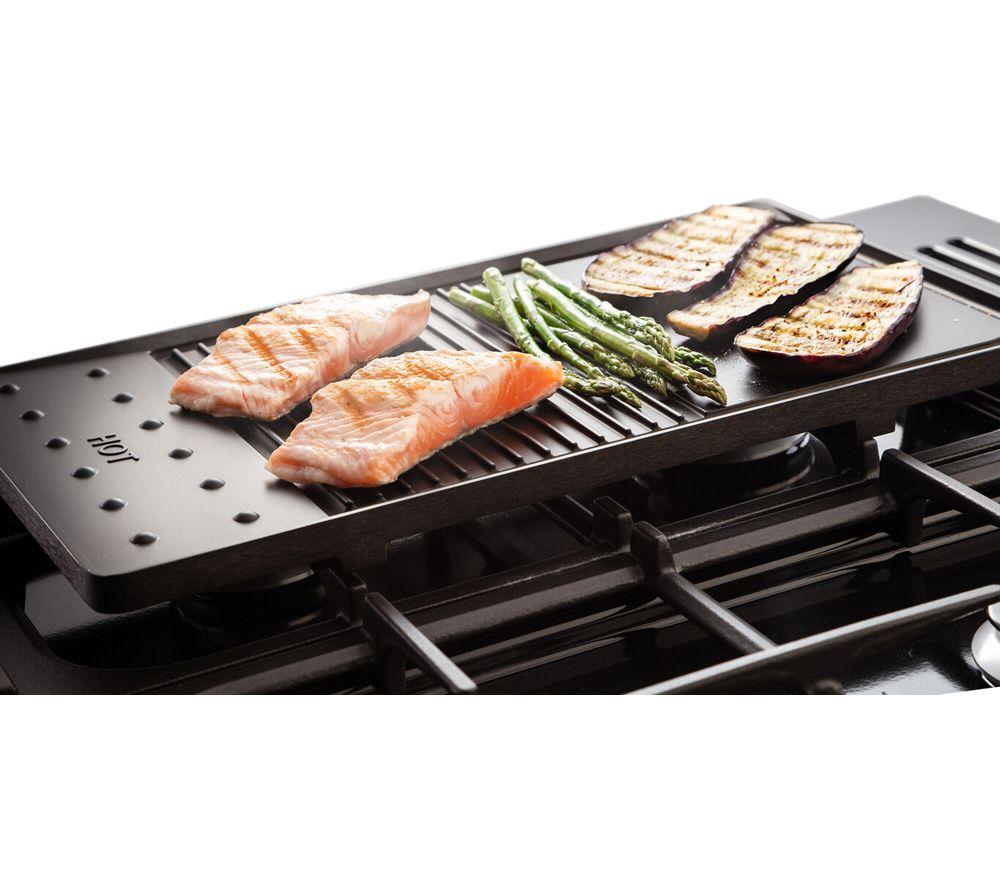 RANGEMASTER Estate 90 EST90DFFSL/C Dual Fuel Range Cooker - Slate & Chrome image number 9 of 13