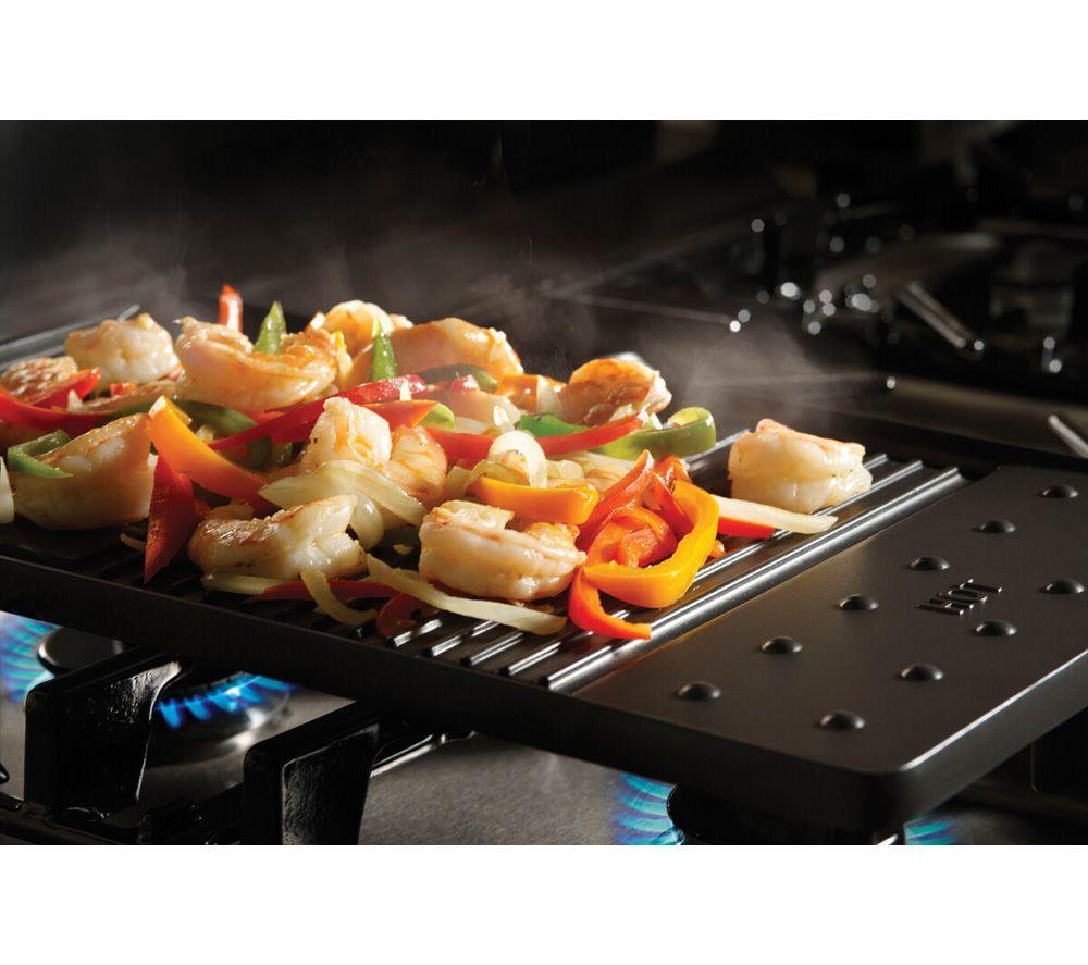 RANGEMASTER Estate 90 EST90DFFSL/C Dual Fuel Range Cooker - Slate & Chrome image number 10 of 13