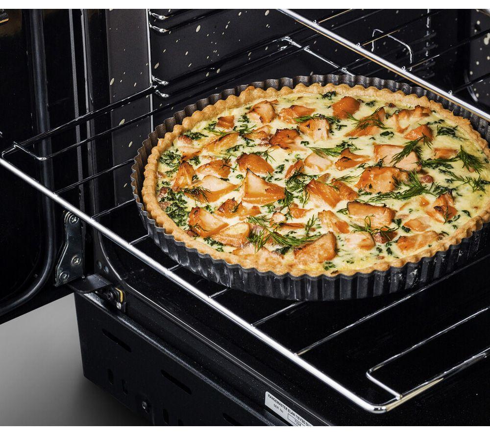 RANGEMASTER Estate 90 EST90DFFSL/C Dual Fuel Range Cooker - Slate & Chrome image number 11 of 13