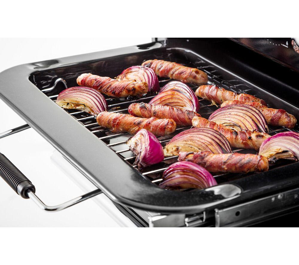 RANGEMASTER Estate 90 EST90DFFSL/C Dual Fuel Range Cooker - Slate & Chrome image number 13 of 13