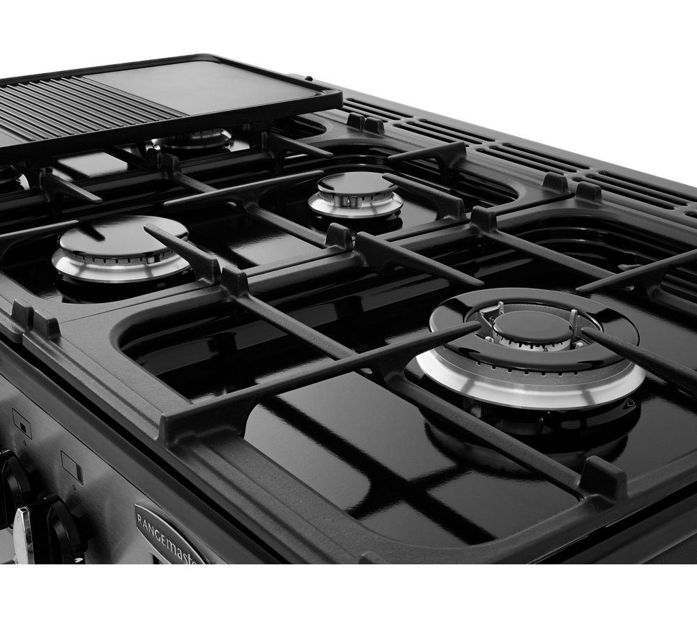 RANGEMASTER Estate 90 EST90DFFSS/C Dual Fuel Range Cooker - Stainless Steel & Chrome image number 5 of 8