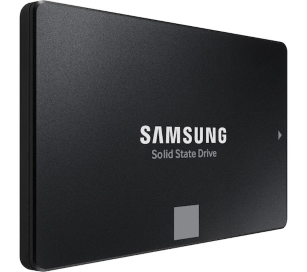 Samsung SSD 870 EVO, 1 TB, Form Factor 2.5”, Intelligent Turbo Write, Magician 6 Software, Black & EVO Select 256GB microSDXC UHS-I U3 130MB/s Full HD & 4K UHD Memory Card inc. SD-Adapter, Blue