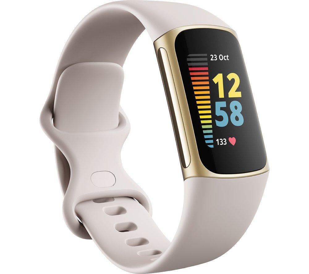 FITBIT Charge 5 Fitness Tracker Soft Gold Universal