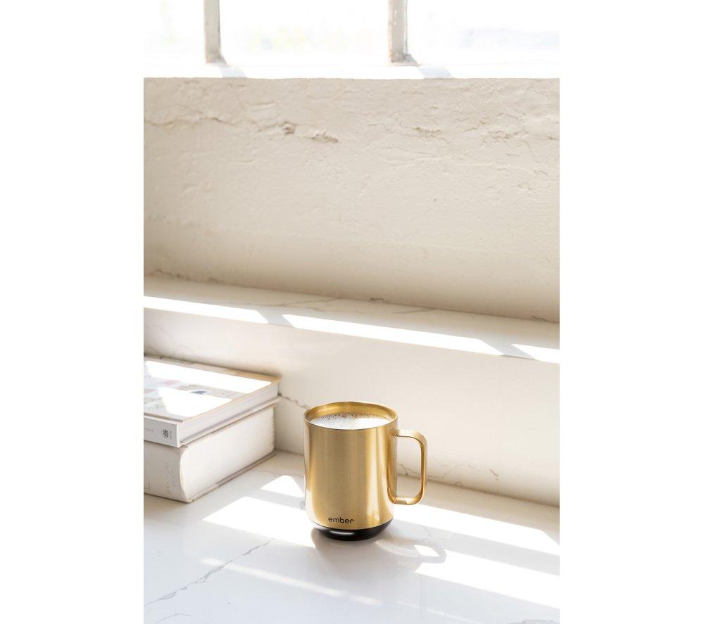 Electric Coffee Mug Gold V2, 295ml - Ember - Espresso Gear