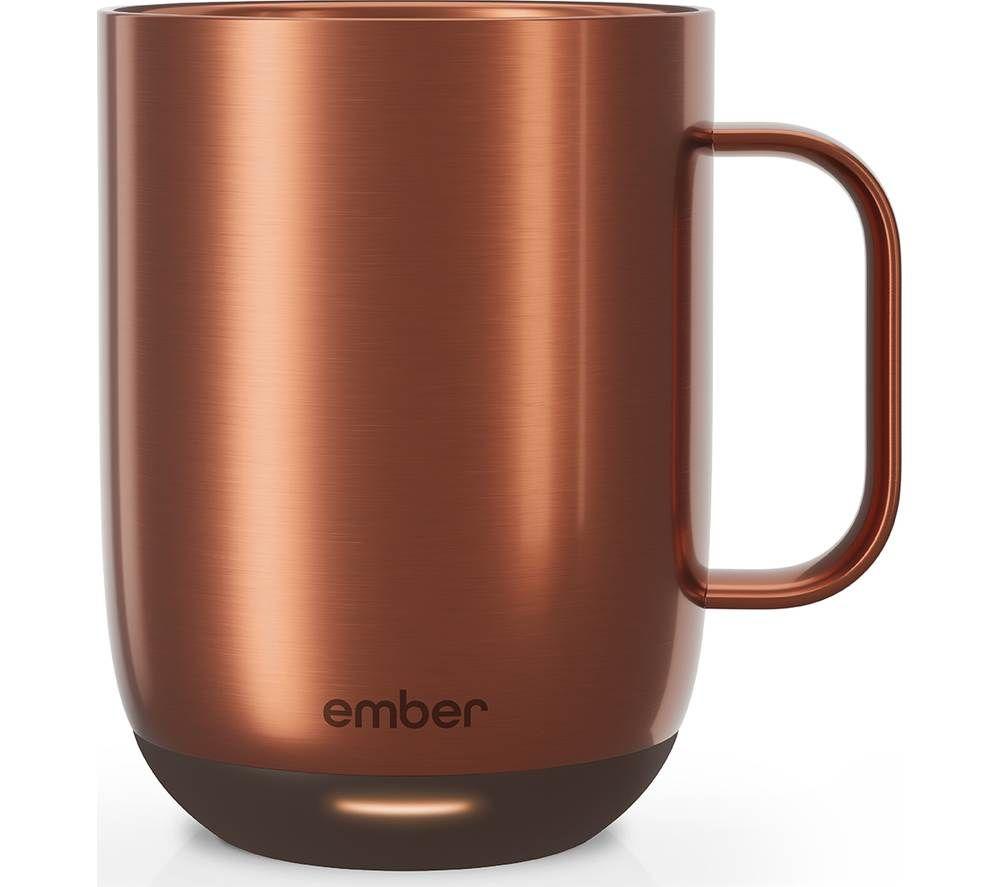 EMBER Smart Mug - 414 ml, Copper, Brown,Orange