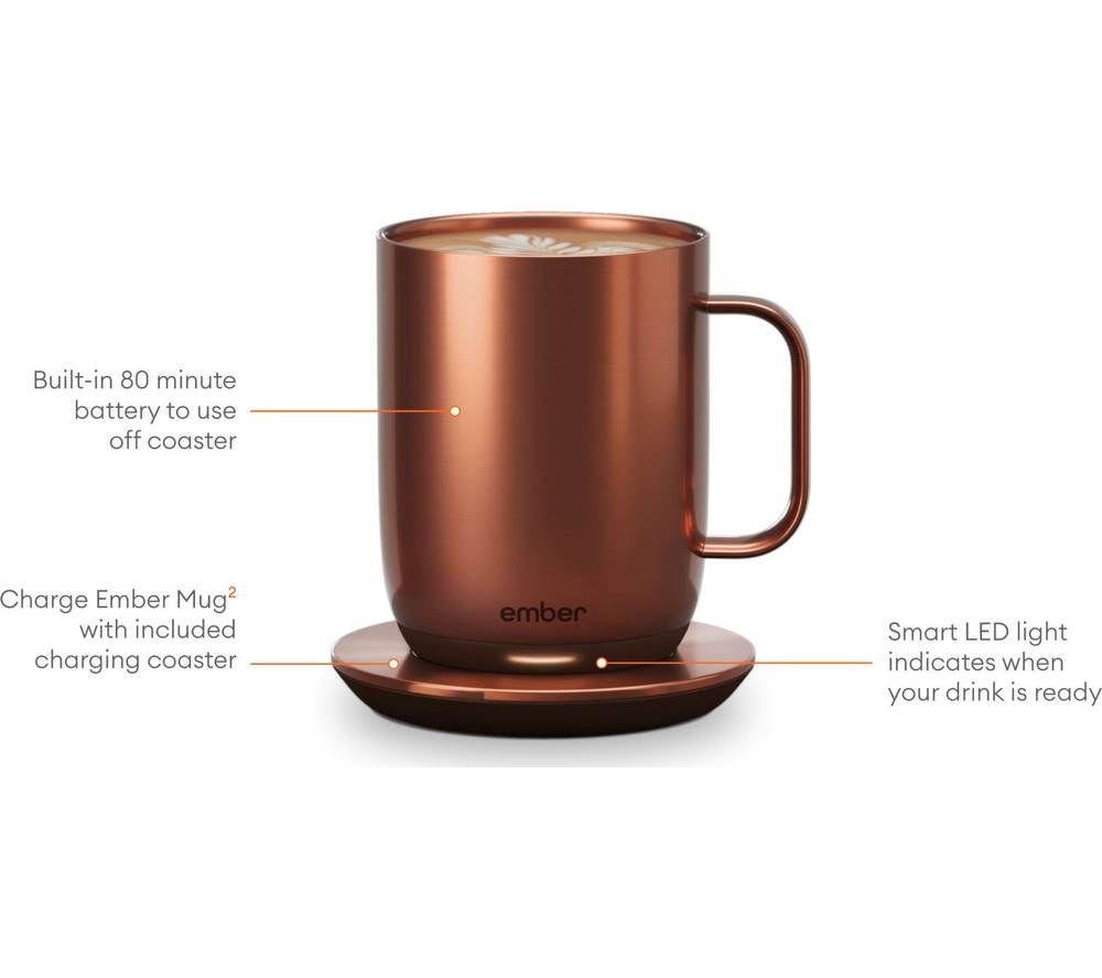 Ember Charging Coaster 2 - bronze