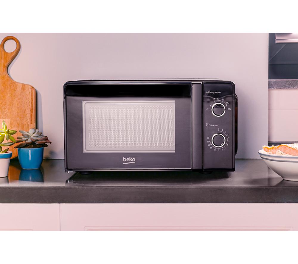 BEKO MOC20100BFB Compact Solo Microwave - Black image number 4 of 7