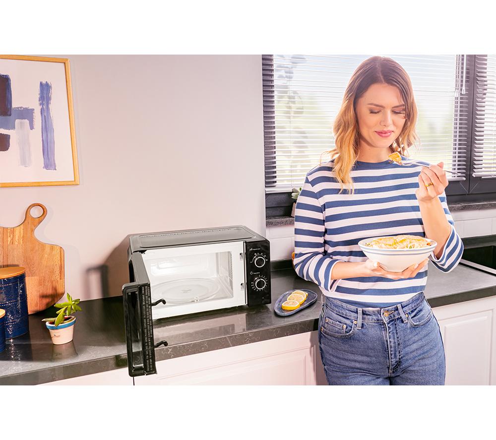 BEKO MOC20100BFB Compact Solo Microwave - Black image number 6 of 7