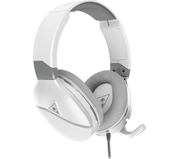 Buy TURTLE BEACH Recon 200 Gen 2 Amplified Gaming Headset - White | Currys Buy TURTLE BEACH Recon 200 Gen 2 Amplified Gaming Headset - White | Currys
