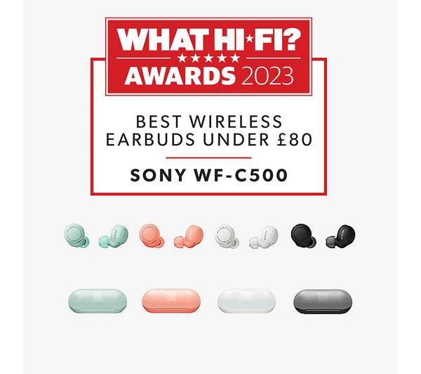 Buy SONY WF-C500 Wireless Bluetooth Earbuds - Black