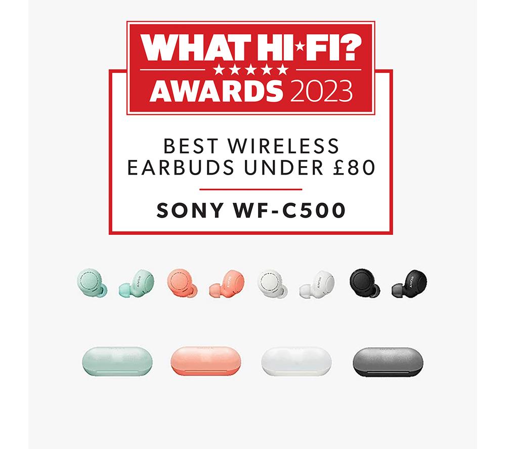 Buy SONY WF-C500 Wireless Bluetooth Earbuds Black Currys SONY WF-C500 BLACK