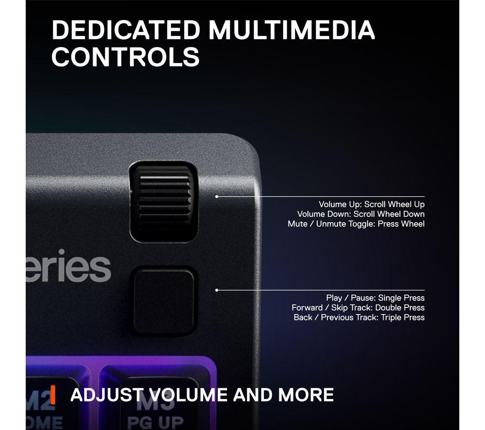 STEELSERIES Apex 3 TKL Gaming Keyboard image number 6 of 13