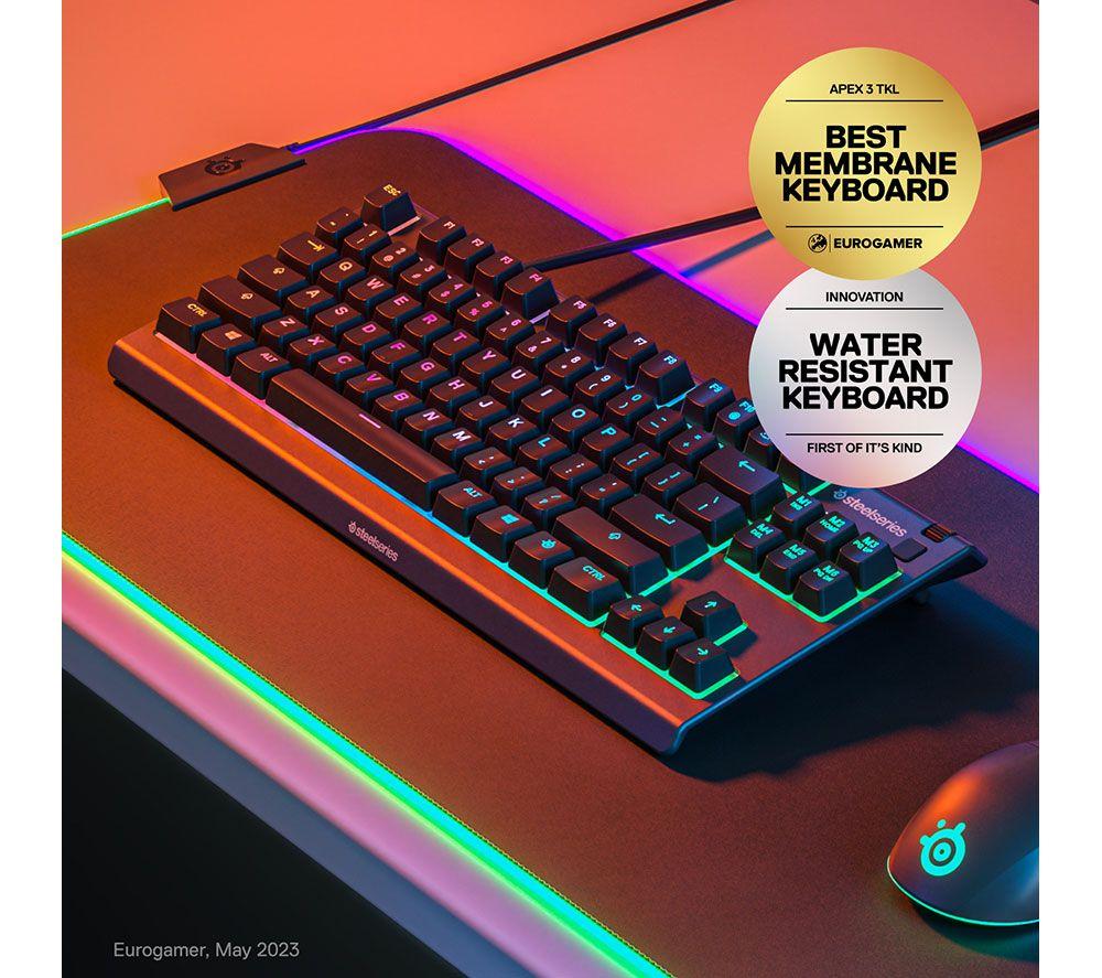 STEELSERIES Apex 3 TKL Gaming Keyboard image number 8 of 13