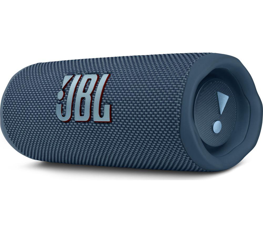 JBL Flip 6 Portable Bluetooth Speaker with 2-way speaker system and powerful JBL Original Pro Sound, up to 12 hours of playtime, in blue