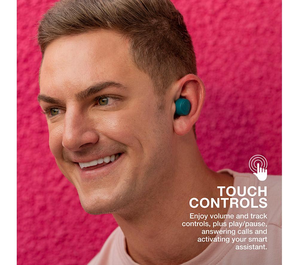 JLAB AUDIO GO Air POP Wireless Bluetooth Earbuds - Teal - image 7