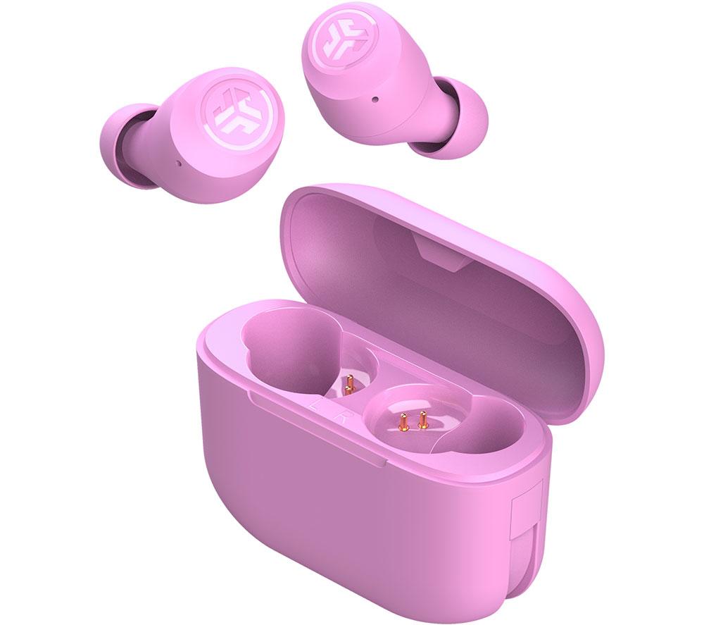 True wireless earbuds online pink