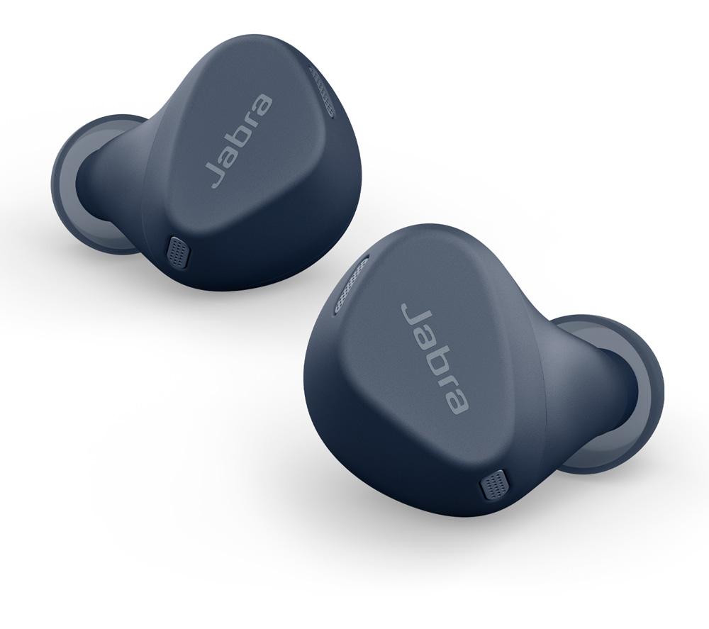 JABRA Elite Active 4 Wireless Bluetooth Noise-Cancelling Sports Earbuds - Navy, Blue