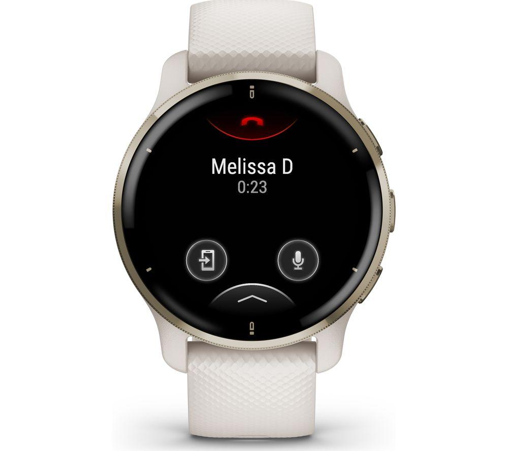 GARMIN Venu 2 Plus - White Cream & Gold - image 2