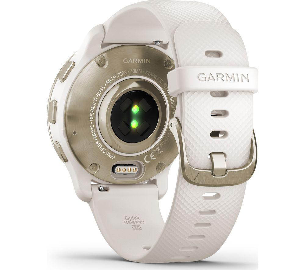 GARMIN Venu 2 Plus - White Cream & Gold - image 4