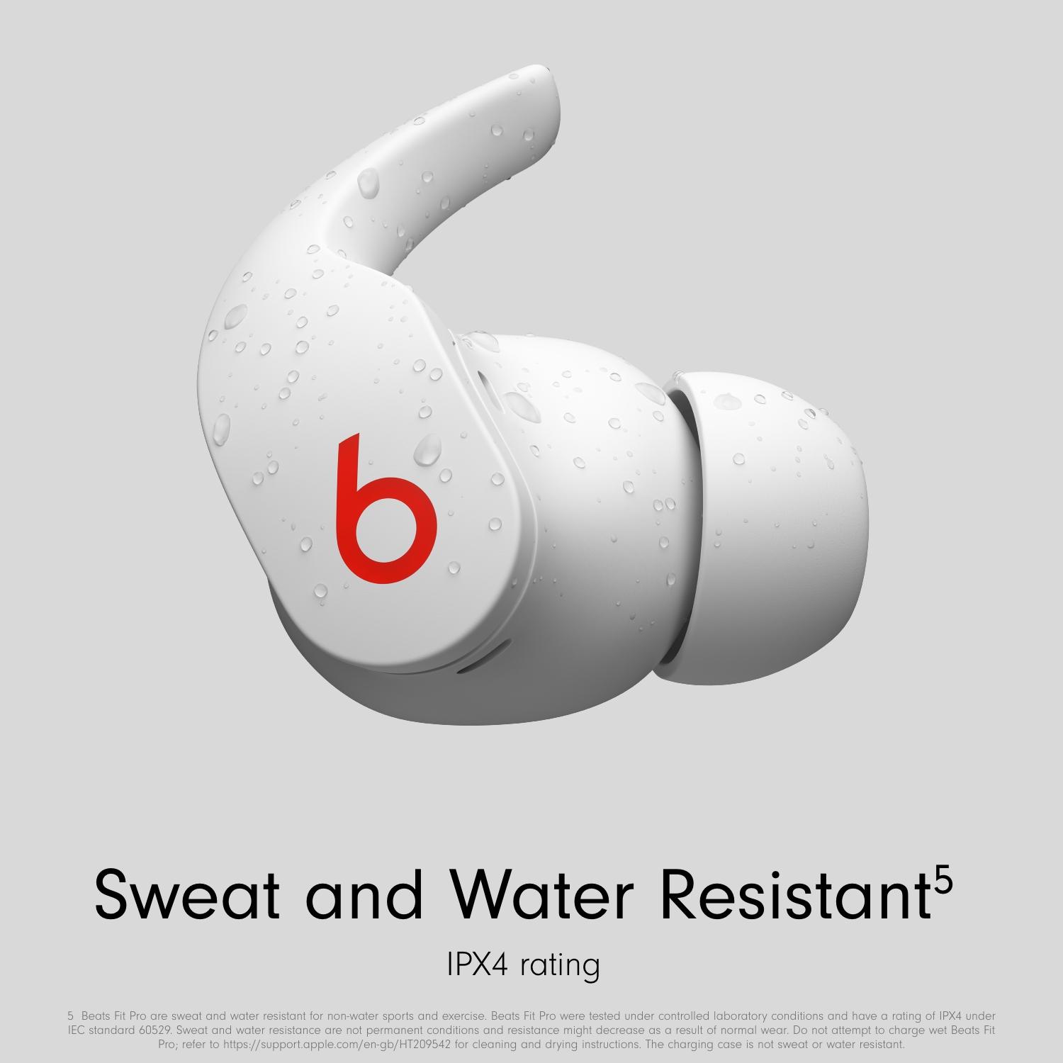 BEATS Fit Pro Wireless Bluetooth Noise-Cancelling Sports Earbuds - Beats White - image 5