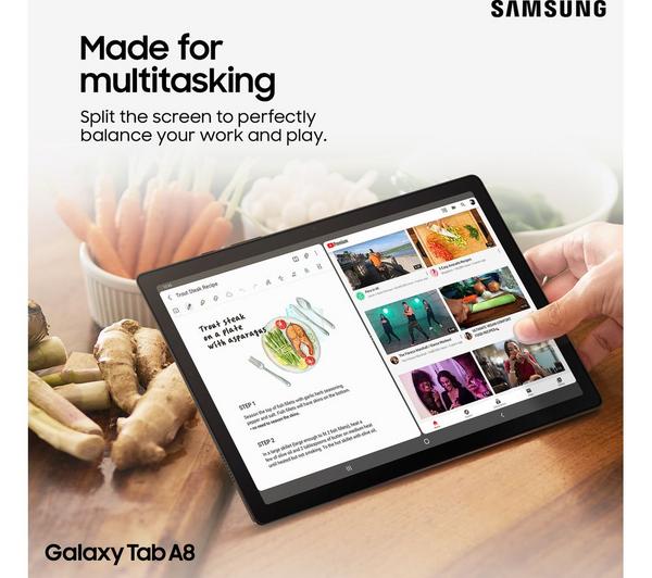 SAMSUNG Galaxy Tab A8 10.5" Tablet - 32 GB, Silver image number 9