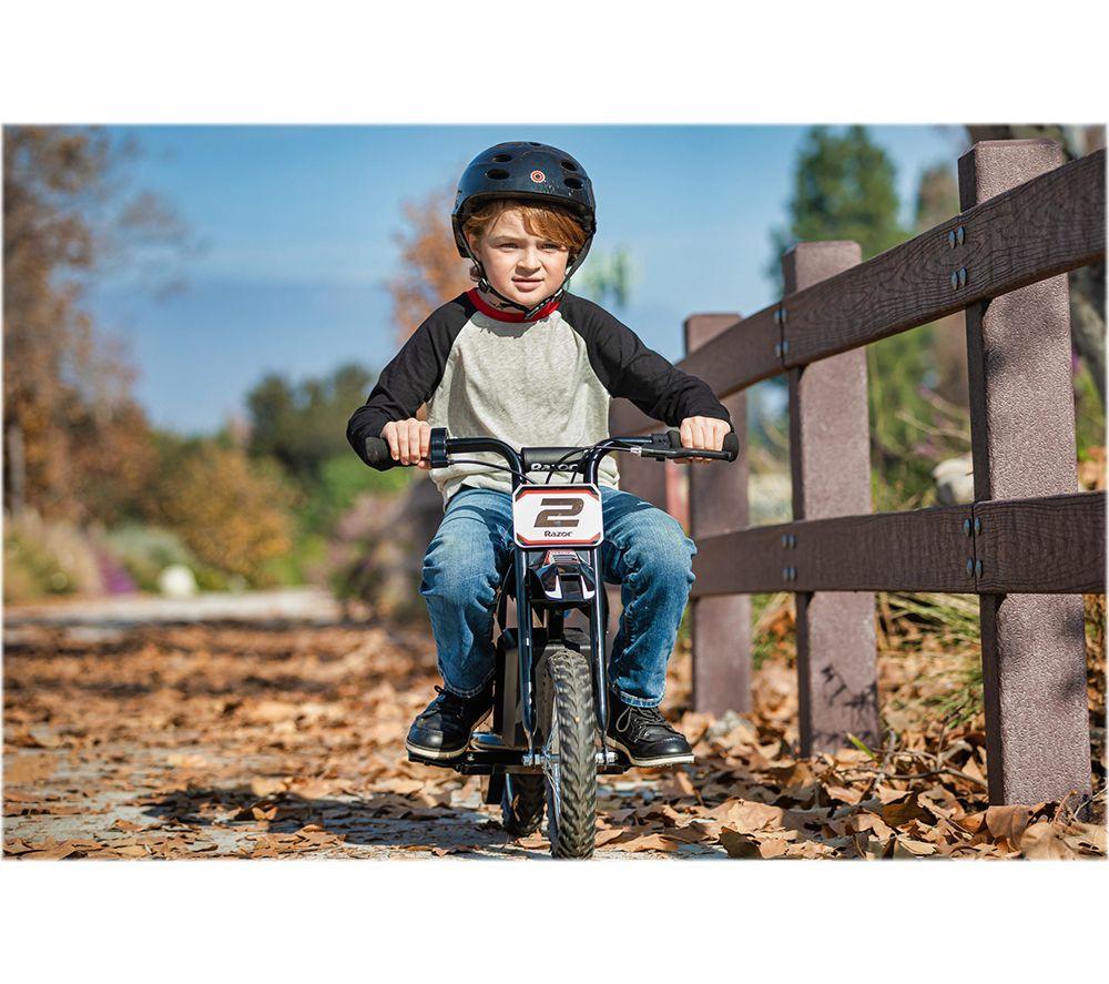 RAZOR Dirt Rocket MX125 Electric Kids' Motorbike - Black image number 3 of 5