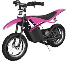 RAZOR Dirt Rocket MX125 Electric Kids' Motorbike - Pink