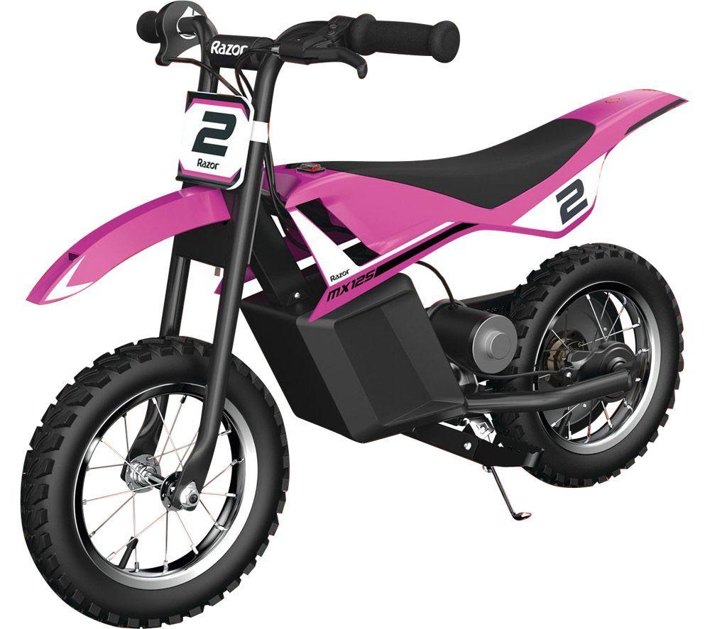 RAZOR Dirt Rocket MX125 Electric Kids' Motorbike - Pink