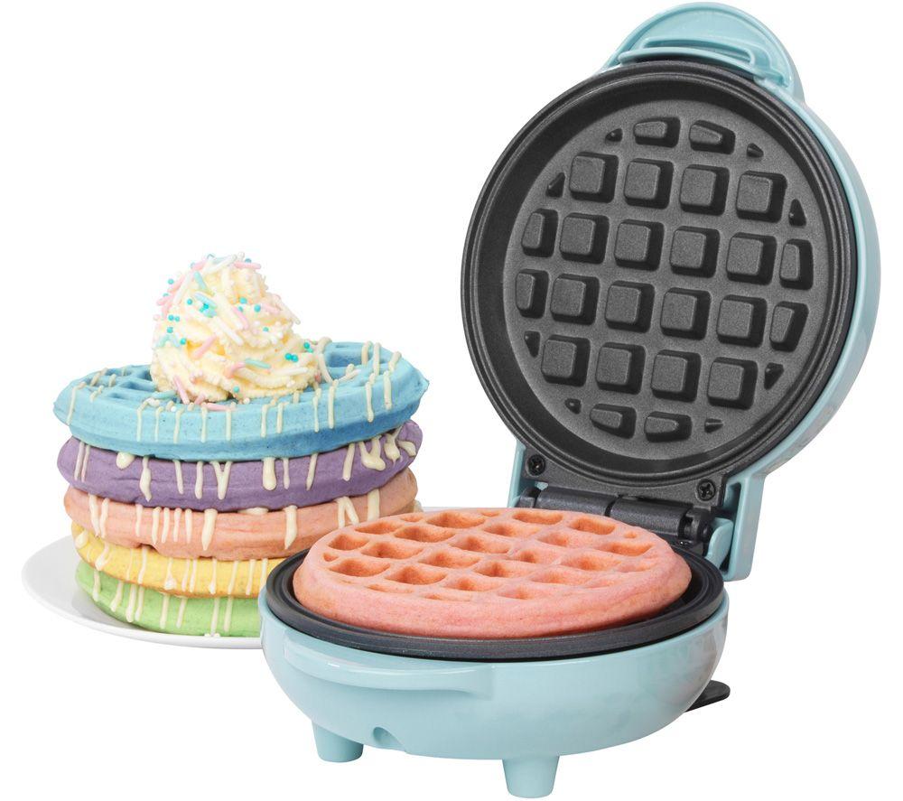 Image of GILES & POSNER Sorbet EK4214GSBL Mini Waffle Maker - Blue