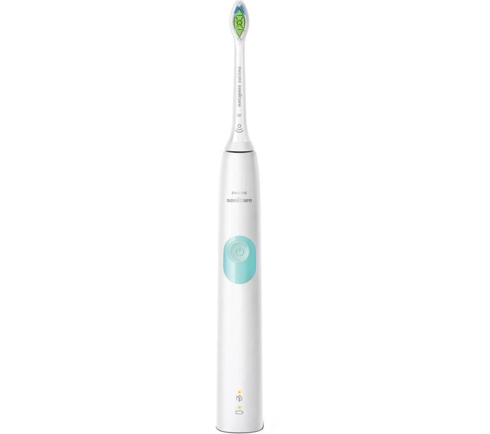 PHILIPS Sonicare ProtectiveClean 4300 Electric Toothbrush - White & Mint, White,Green