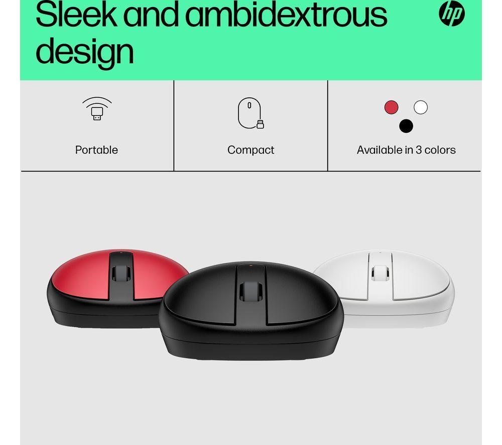 HP 240 Bluetooth Wireless Optical Mouse - Black image number 3 of 12