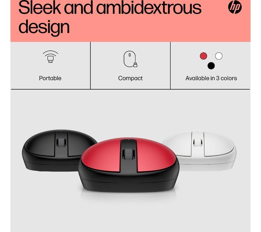 HP 240 Bluetooth Wireless Optical Mouse - Red image number 3 of 10