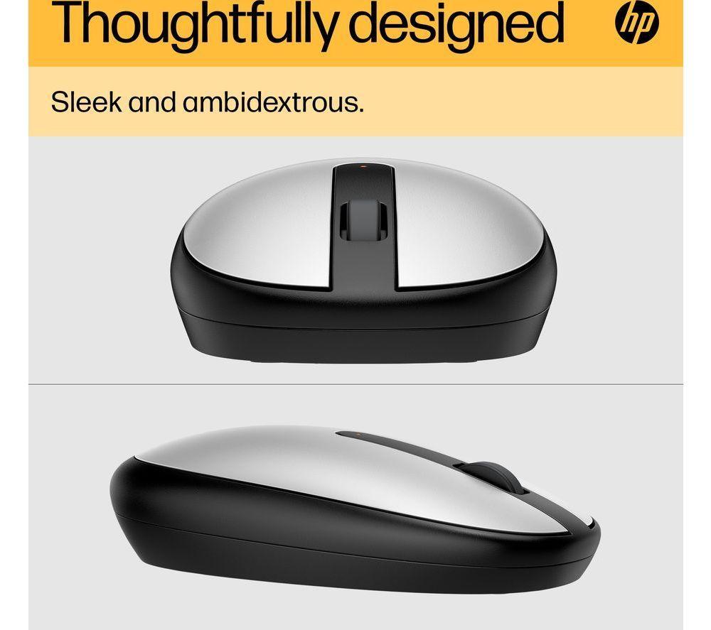 HP 240 Bluetooth Wireless Optical Mouse - Silver image number 2 of 10