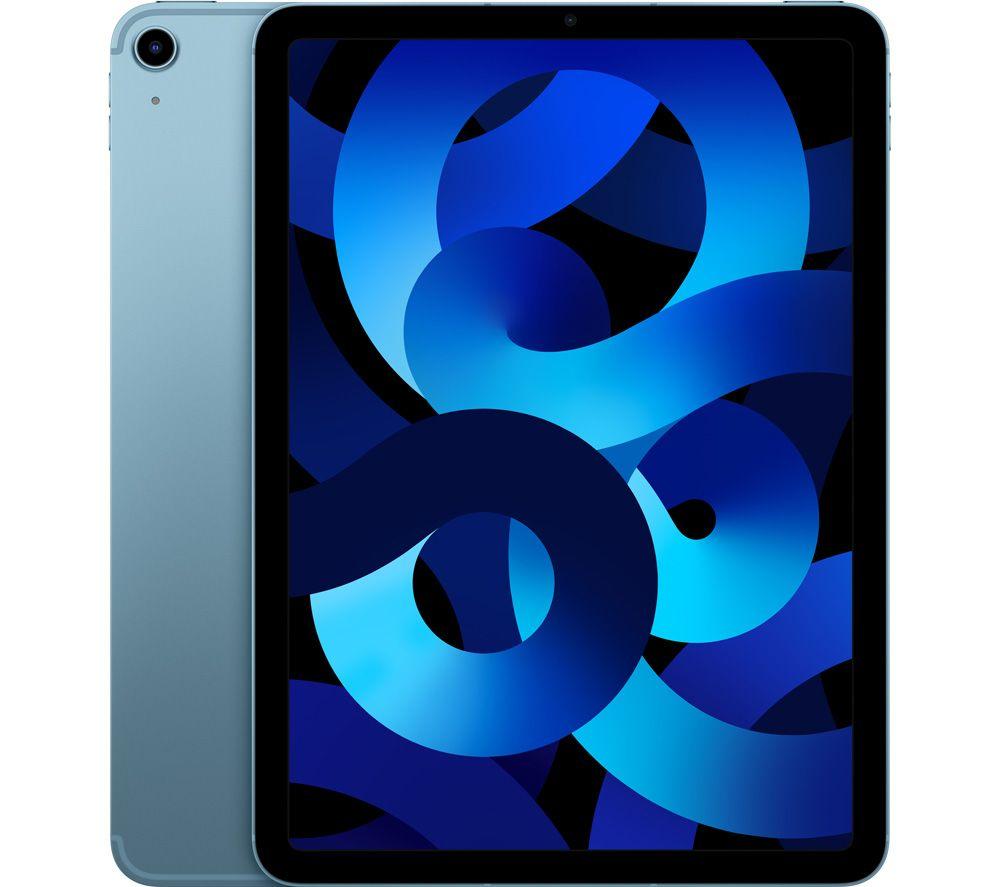 APPLE 10.9 iPad Air Cellular (2022) - 64 GB, Blue, Blue