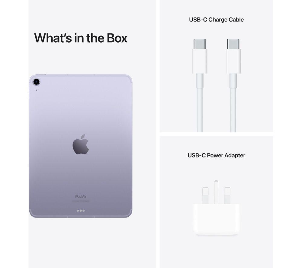 APPLE 10.9' iPad Air Cellular (2022) - 256 GB, Purple - image 9