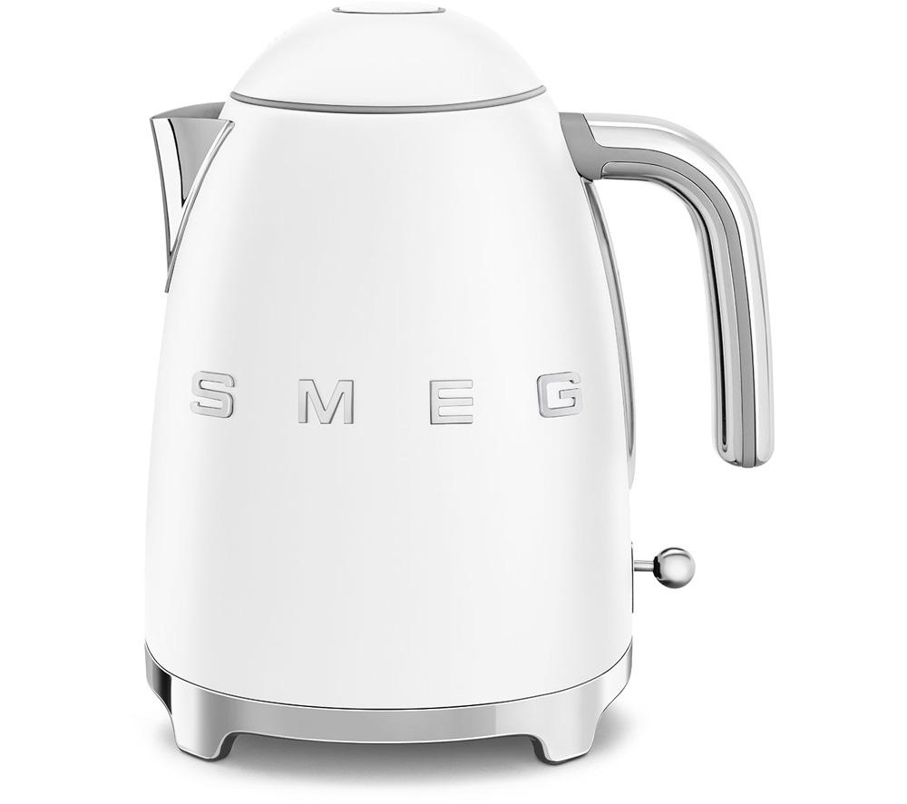 SMEG KLF03WHMUK Jug Kettle - Matt White, White