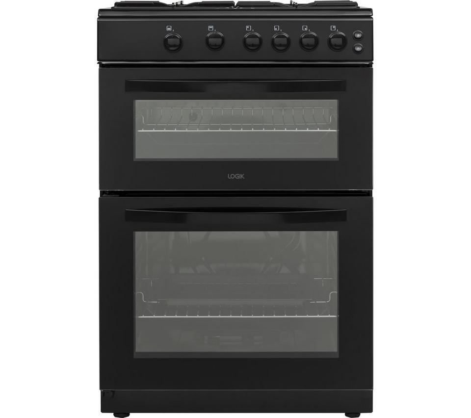 LOGIK LFTG60B22 60 cm Gas Cooker - Black