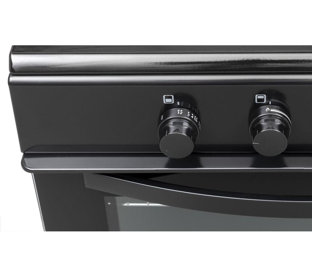 LOGIK LFTG60B22 60 cm Gas Cooker - Black image number 3 of 7