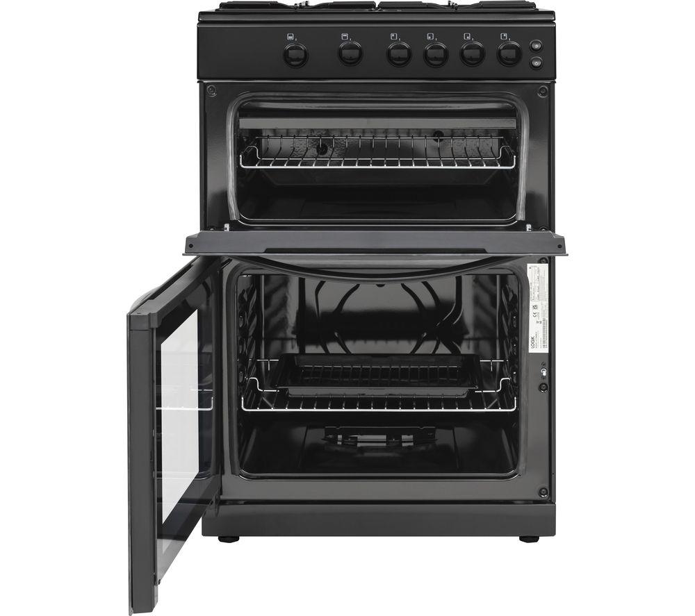 LOGIK LFTG60B22 60 cm Gas Cooker - Black image number 5 of 7